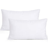 Set of 2 Throw Pillow Inserts Premium Pillow Stuffer Square Form for Decorative Cushion Bed Couch Sofa 18x18 Inch - Emolli