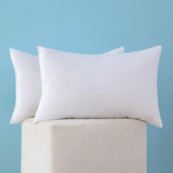 Set of 2 Throw Pillow Inserts Premium Pillow Stuffer Square Form for Decorative Cushion Bed Couch Sofa 18x18 Inch - Emolli