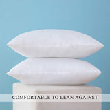Set of 2 Throw Pillow Inserts Premium Pillow Stuffer Square Form for Decorative Cushion Bed Couch Sofa 18x18 Inch - Emolli