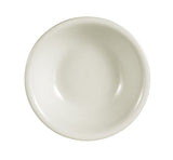 CAC China RCN-11 Clinton Rolled Edge 4 3/4-Inch 5-Ounce Super White Porcelain Fruit Bowl, Box of 36