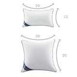 18"x18" Pillow Inserts Set of 2 Decorative 18" Pillow Inserts with 100% Cotton Cover Square Interior Sofa Throw Pillow Inserts Decorative White Pillow Insert Pair Couch Pillow - Emolli