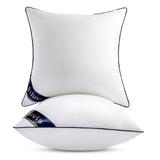 18"x18" Pillow Inserts Set of 2 Decorative 18" Pillow Inserts with 100% Cotton Cover Square Interior Sofa Throw Pillow Inserts Decorative White Pillow Insert Pair Couch Pillow - Emolli