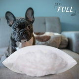 Throw Pillow Inserts Set of 2, Throw Pillow Inserts Premium Stuffer, Soft Down Alternative Microfiber Filled Decorative Pillow Cushion, 18 x 18 Inches - Emolli