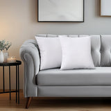 Set of 2 Throw Pillow Inserts Premium Pillow Stuffer Square Form for Decorative Cushion Bed Couch Sofa 18x18 Inch - Emolli