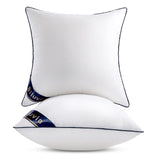 18"x18" Pillow Inserts Set of 2 Decorative 18" Pillow Inserts with 100% Cotton Cover Square Interior Sofa Throw Pillow Inserts Decorative White Pillow Insert Pair Couch Pillow - Emolli