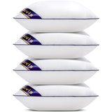 18"x18" Pillow Inserts Set of 2 Decorative 18" Pillow Inserts with 100% Cotton Cover Square Interior Sofa Throw Pillow Inserts Decorative White Pillow Insert Pair Couch Pillow - Emolli