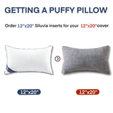 18"x18" Pillow Inserts Set of 2 Decorative 18" Pillow Inserts with 100% Cotton Cover Square Interior Sofa Throw Pillow Inserts Decorative White Pillow Insert Pair Couch Pillow - Emolli