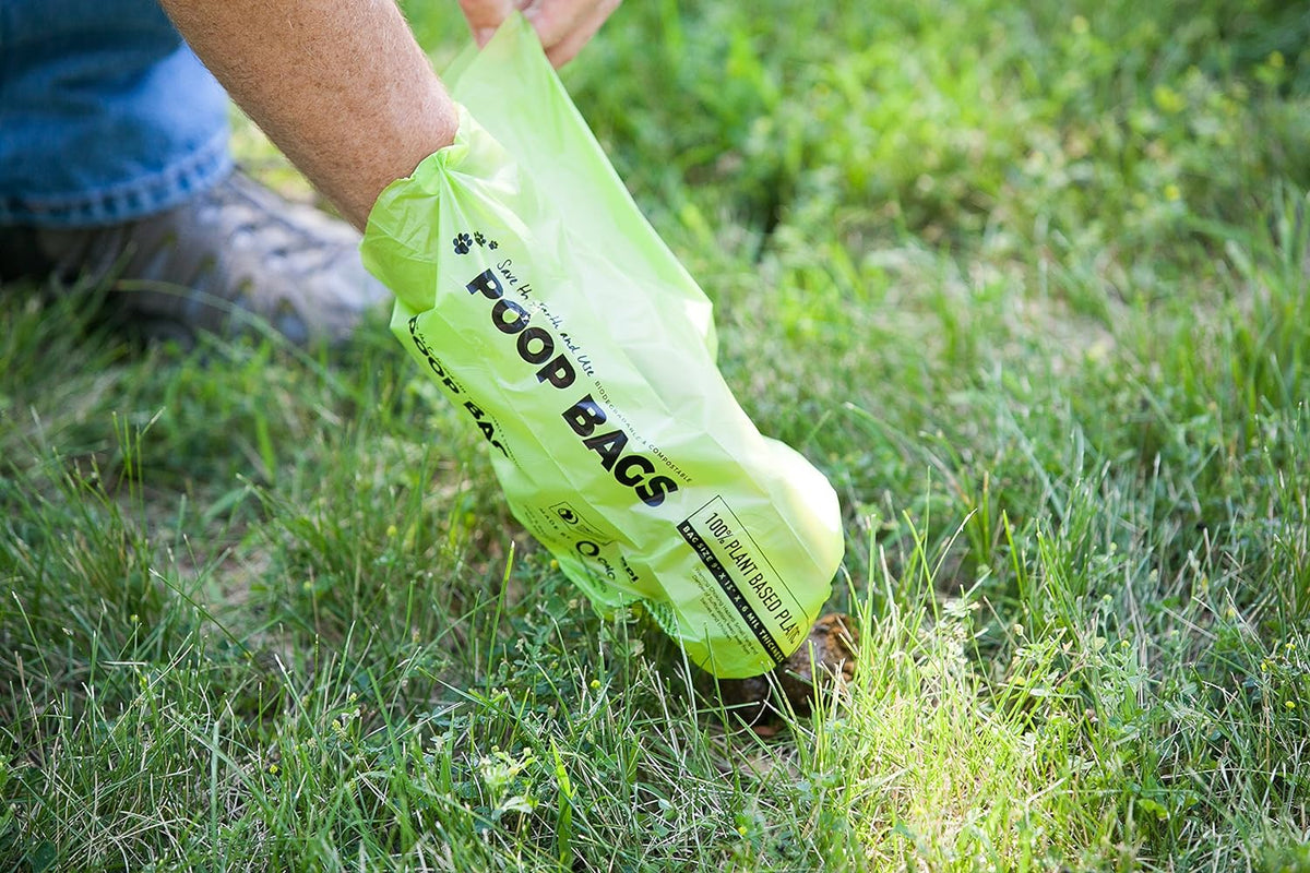 CalCor Biodegradable and Compostable Poop Bags - 240pcs Vegetable Base ...