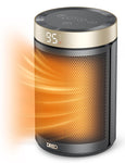 Dreo Space Heater, Portable Electric Heaters for Indoor Use with Thermostat and Remote, 2024 Upgraded, Digital Display, 12H Timer, 5 Mode, 1500W PTC Ceramic Fast Safety Heat for Office Bedroom Home