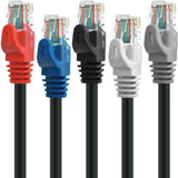 Mediabridge Ethernet Cable (10 Feet) - Supports Cat6 / Cat5e / Cat5 Standards, 550MHz, 10Gbps - RJ45 Computer Networking Cord (Part# 31-699-10B)