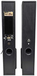 Rockville TM150B Black Home Theater System Tower Speakers 10" Sub/Blueooth/USB