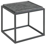 Martin Svensson Home 890869 Huntington, Grey Solid Wood C Table