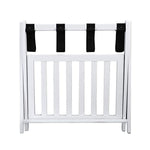 Casual Home 102-21 Shelf- White Luggage Rack