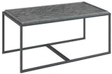 Martin Svensson Home 890869 Huntington, Grey Solid Wood C Table