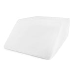 Restorology Elevating Memory Foam Leg Rest Pillow - Best Wedge Pillow - Reduces Back Pain & Improves Circulation - Includes Removable Cover