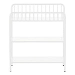 Little Seeds Rowan Valley Lanley Metal Crib and Changing Table Set, Black