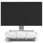 Mind Reader PC, Laptop, IMAC Monitor Stand and Desk Organizer, Black