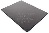 4 Sizes to Choose:  Large Stone Age Slate cheese boards (12"x16" Serving Platter) with Soap Stone Chalk