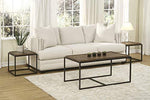 Martin Svensson Home 890869 Huntington, Grey Solid Wood C Table