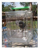 P & P Acrylic Parrot Travel Carrier CAGE Bird Cages Toy Toys Quakers, Lories, Senegal, Parakeet, Parrot