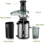 Homeleader Juicer Juice Extractor 3 Speed Centrifugal Juicer with Wide Mouth, for Fruits and Vegetables, BPA-Free