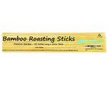 Bamboo Marshmallow Smores Roasting Sticks 30 Inch 5mm Thick Extra Long Heavy Duty Wooden Skewers, 100 Pieces. Perfect for Hot Dog Kebab Sausage Veggies 100% Biodegradable. Great Campfire Accessories