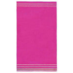 Ben Kaufman - Oversized 40" X 70" Solid Color Velour super soft Beach and Pool Towel Set of 2 pieces . Easy care, Extra Large (Purple)