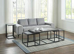 Martin Svensson Home 890869 Huntington, Grey Solid Wood C Table