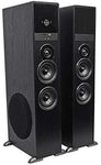 Rockville TM150B Black Home Theater System Tower Speakers 10" Sub/Blueooth/USB