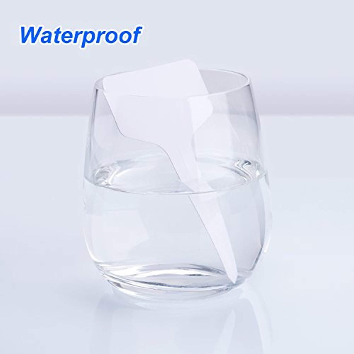 200 PCS Plant Tags Plastic White T-Type Nursery Garden Labels Markers2 ...