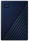 WD 4TB My Passport for Mac Portable External Hard Drive - Blue, USB-C/USB-A - WDBA2F0040BBL-WESN