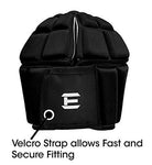 EliteTek Soft Padded Headgear - 7v7 Soft Shell - Rugby - Flag Football Helmet - Soccer Goalie & Epilepsy Head Fall Protection - Youth & Adult Sizing