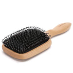 Hair Brush CHOSIN Natural Boar Bristle Hair Brush Wooden Paddle Detangling Cushion Hairbrush for Women Men Kids Girls Good for Thick Dry Damaged Wet Curly Wavy Long Short Frizzy Fine Oily Hair