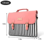 Laptop Bag 13.3 Inch - for Women Laptop Case Shoulder Messenger Macbook Pro Bag