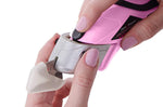 Pink Power Electric Fabric Scissors Box Cutter for Crafts, Sewing, Cardboard, Scrapbooking - Cordless Shears Cutting Tool