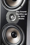 Polk Audio Monitor 70 Series II Tower Speaker (Black, Single) for Multichannel Home Theater | 1" Tweeter, (4) 6.5" Woofers | Bi-wire & Bi-amp