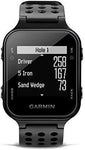 Garmin Approach S20, GPS Golf Watch with Step Tracking, Preloaded Courses, Black