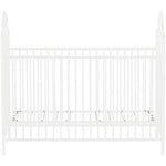 Little Seeds Rowan Valley Lanley Metal Crib and Changing Table Set, Black