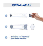 Keurig Starter Kit Replacement for Keurig 2.0 Brewers - Includes Side Reservoir Filter Holder And 6-pack of Keurig 2.0 Compatible Water Filters (Side Tank- Tall Holder)
