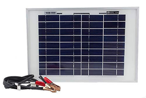 Mighty Max Battery 10 Watt Polycrystalline Solar Panel Charger Deep Cycle Battery Brand Product