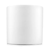 Nodpot 10" White Planter - Mid Century Modern Indoor/Outdoor Planters w/Out Stand - Large Plant Pots for Succulent Plants, Cactus, or Flower Pot - Decorative Ceramic Plant Holder Stands 10" Tall