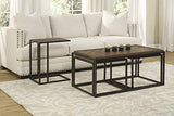 Martin Svensson Home 890869 Huntington, Grey Solid Wood C Table