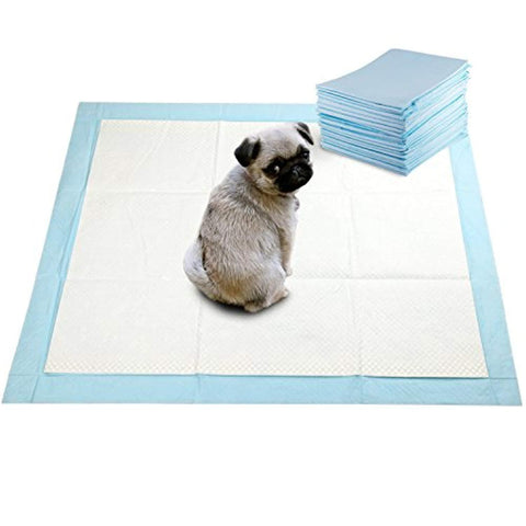 GOBUDDY Super Absorbent Pet Training Puppy Pads 22" x 22" 100 Count - Choose from Lemon Scent & Natural Scent