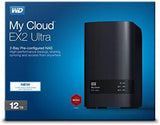 WD 8TB My Cloud EX2 Ultra Network Attached Storage - NAS - WDBVBZ0080JCH-NESN