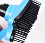 Cat Brush & Dog Brush for Short and Medium Hair, Soft Reinforced Boar Bristle to Distribute Natural Oils, Condition the Coat and to Add Gloss and Shine to it, Pet Grooming Naturally, Brown 4.25"