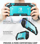 Mumba Grip Case for Nintendo Switch Lite, [Blade Series] TPU Protective Portable Cover Accessories Compatible with Switch Lite Console 2019 Release (Peacock)