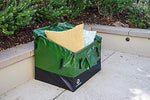 YardStash YSSB02 Outdoor Storage Deck Box Medium, Green