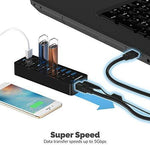 Sabrent 4-Port USB 3.0 Hub with Individual LED Power Switches (HB-UM43)