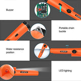 Kuman Pin pointer Water Resistant Metal Detectors with Holster Treasure Hunting Unearthing Tool Accessories Buzzer Vibration Automatic Tuning KW30