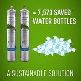 Everpure H-1200 Drinking Water Filter System (EV9282-00). Quick Change Dual Cartridge System. Commercial Grade Water Filtration and Lead Reduction